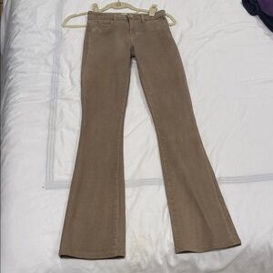 L'AGENCE Classic Brown Flared Pants